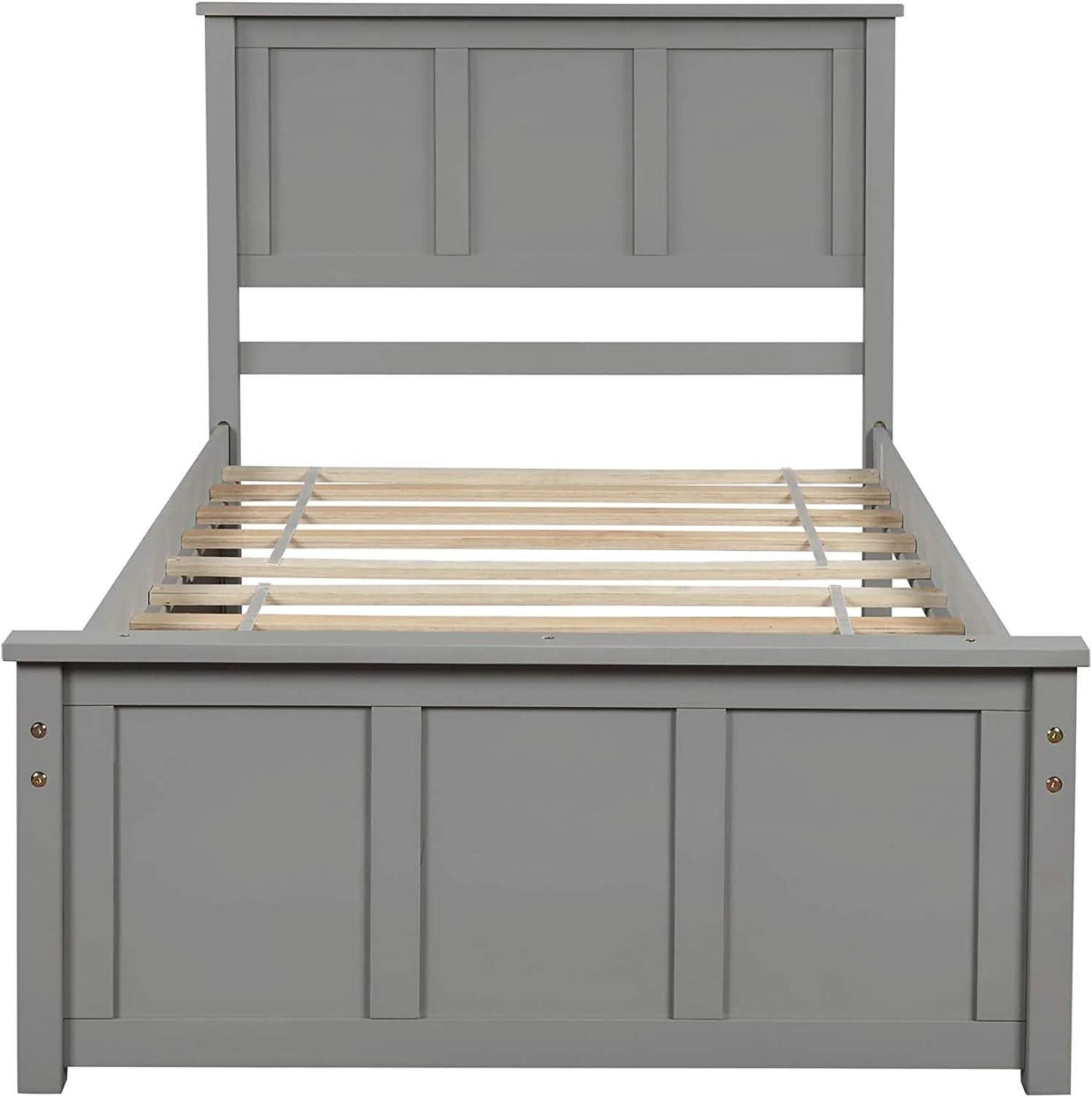 Twin Size Platform Bed with A Trundle DailySale