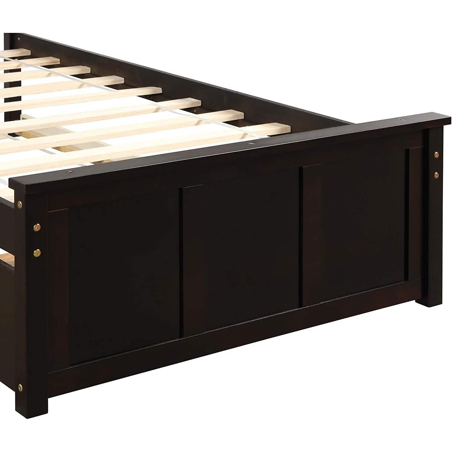 Twin Size Platform Bed with A Trundle DailySale