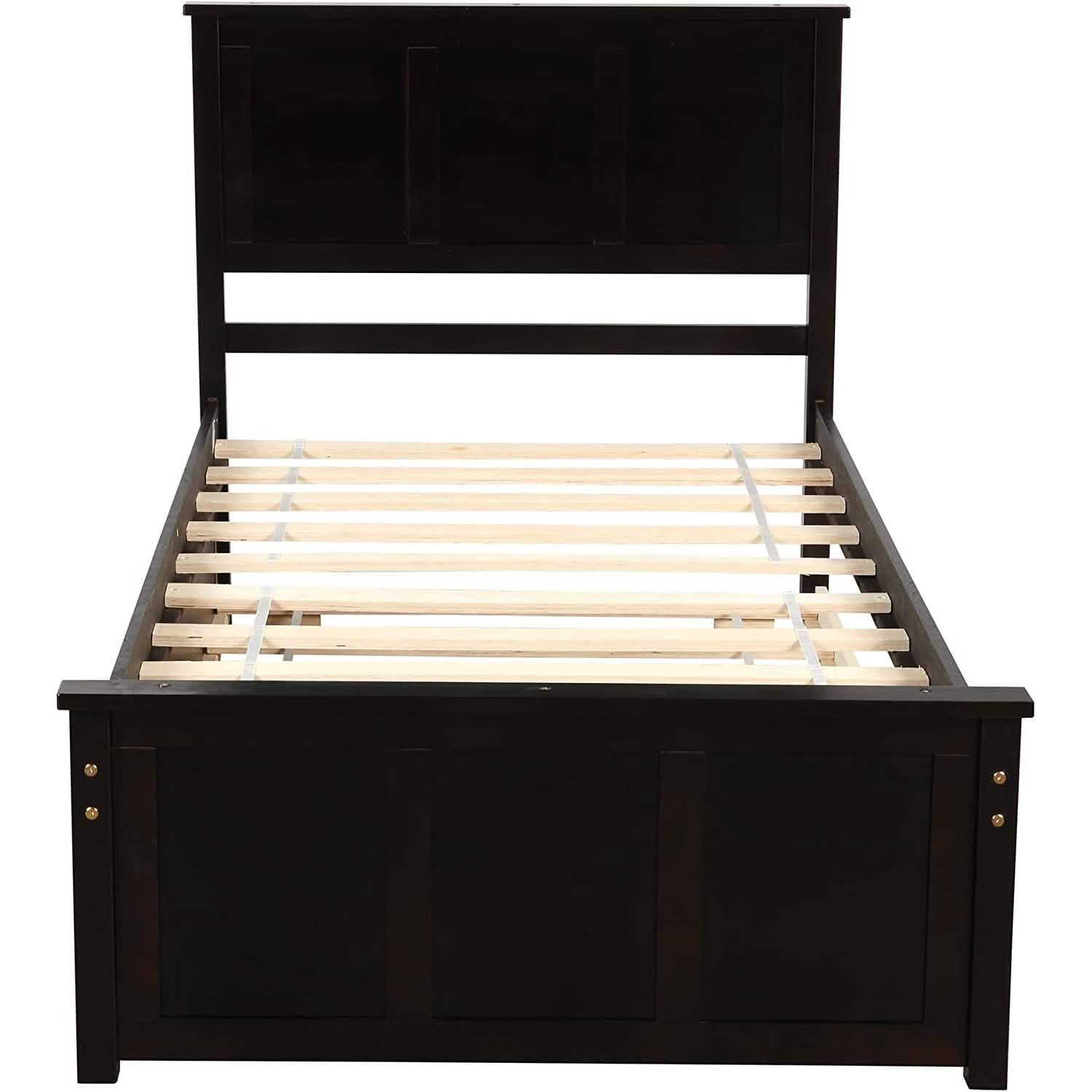 Twin Size Platform Bed with A Trundle DailySale
