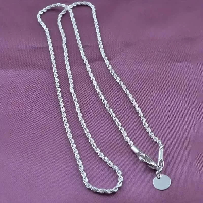 Twist Rope Chain Necklace Women's Jewelry Accessory DailySale