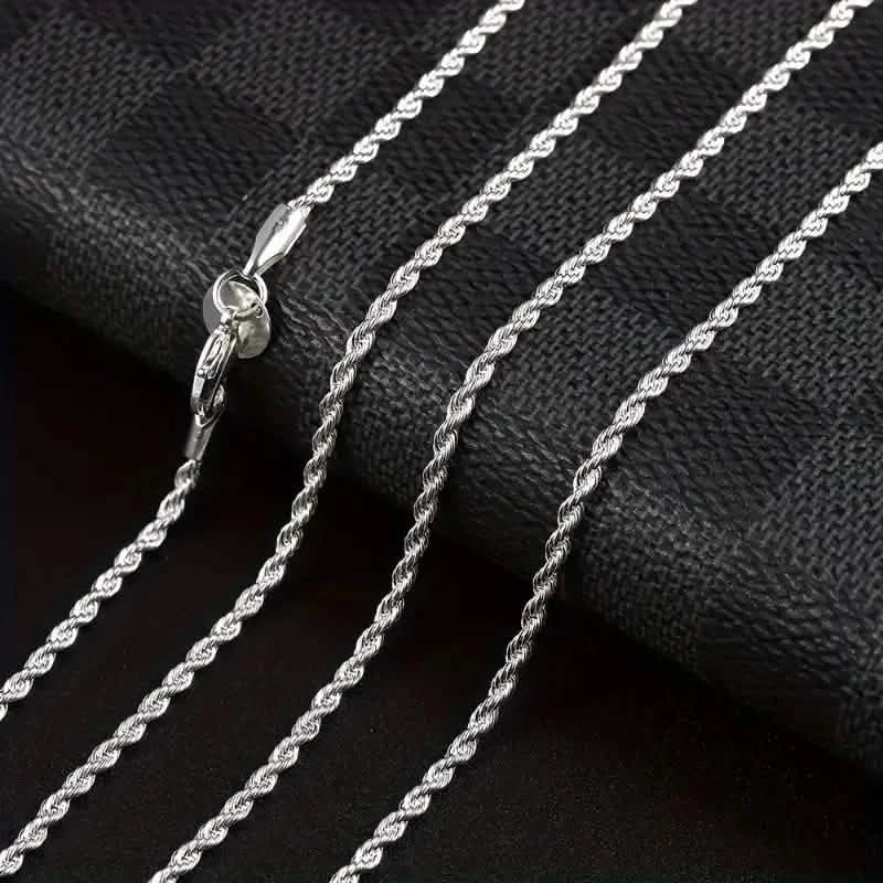 Twist Rope Chain Necklace Women's Jewelry Accessory DailySale