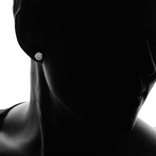 Twisted Love Knot Stud Earrings DailySale