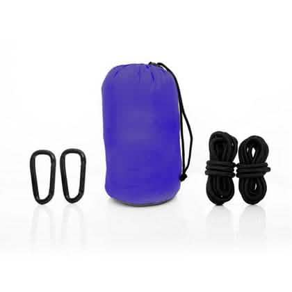 Two-Person Parachute Hammock with Built-in Mosquito Net & Carry Pouch DailySale