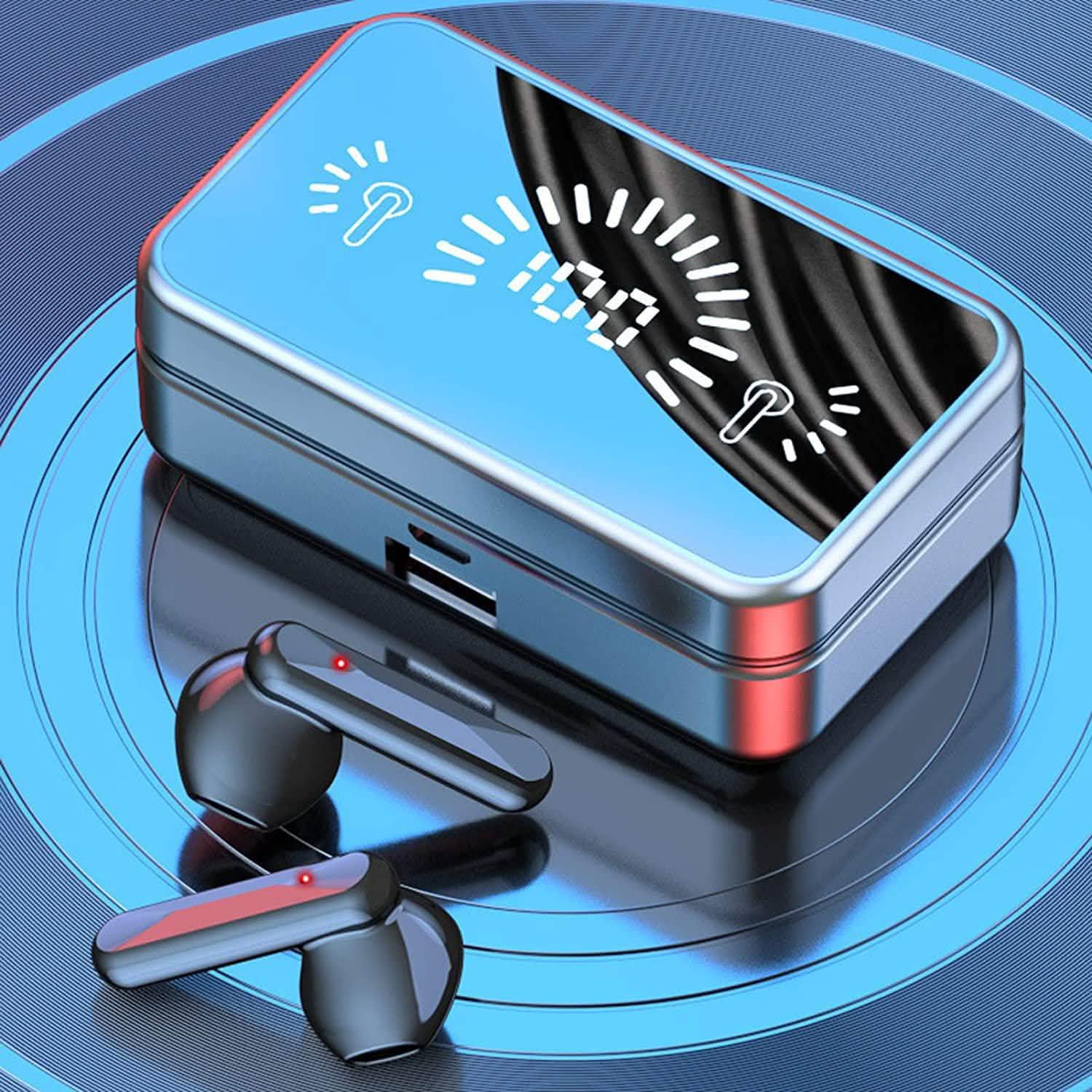 TWS Bluetooth 5.1 Earphones Mirror Screen Display DailySale