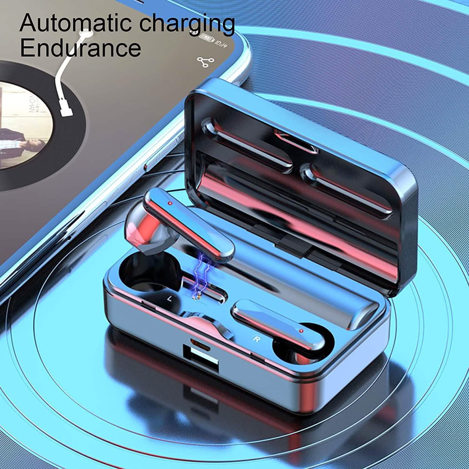TWS Bluetooth 5.1 Earphones Mirror Screen Display DailySale