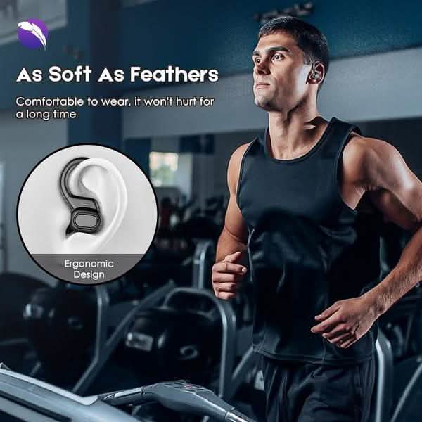 TWS Bluetooth Earphones with Microphones Sport Ear Hook LED Display DailySale