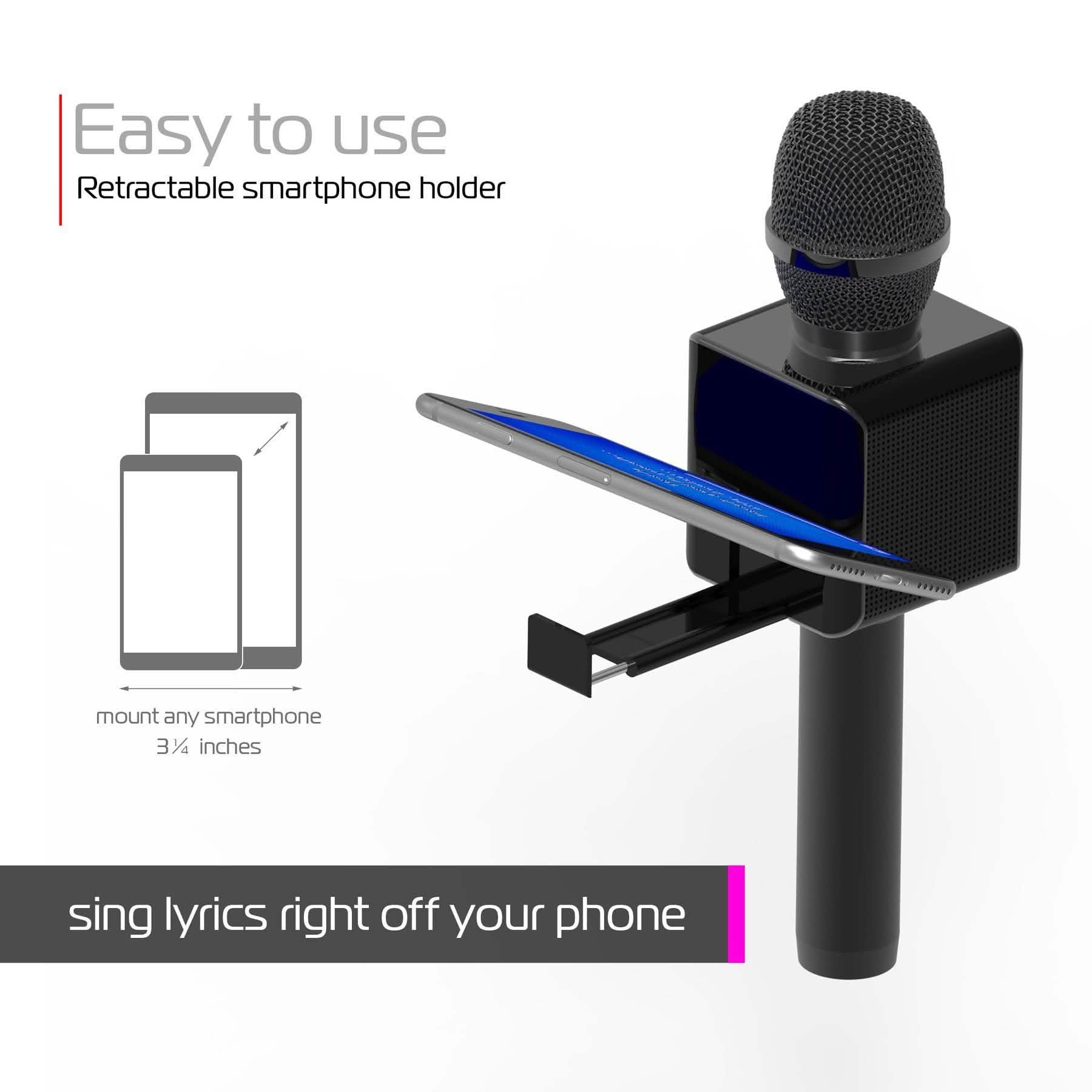 Tzumi Pop Solo Wireless Bluetooth Karaoke Microphone And Speaker DailySale