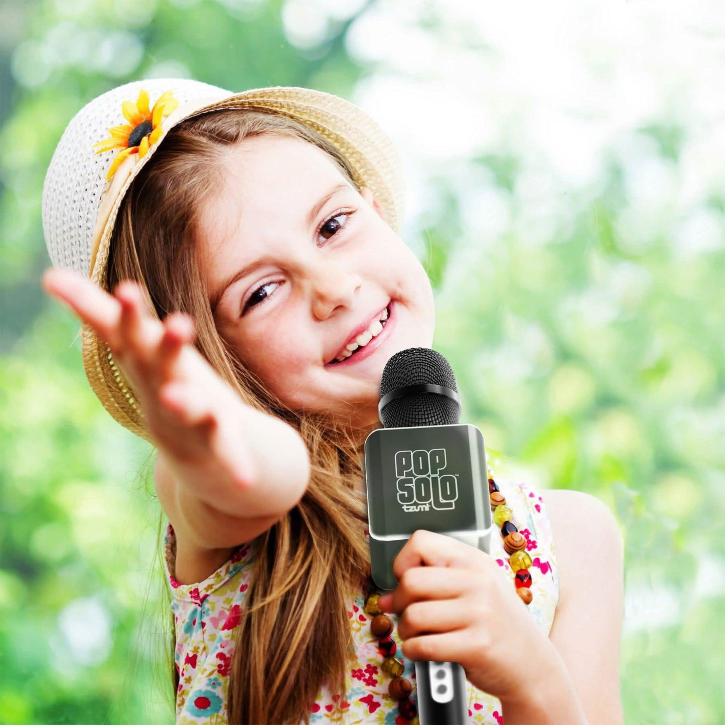 Tzumi Pop Solo Wireless Bluetooth Karaoke Microphone And Speaker DailySale