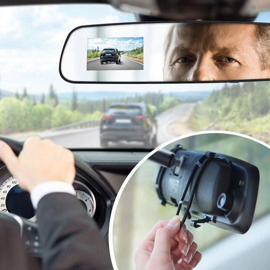U-Drive MirrorCam Rear View Mirror Dash Cam DailySale