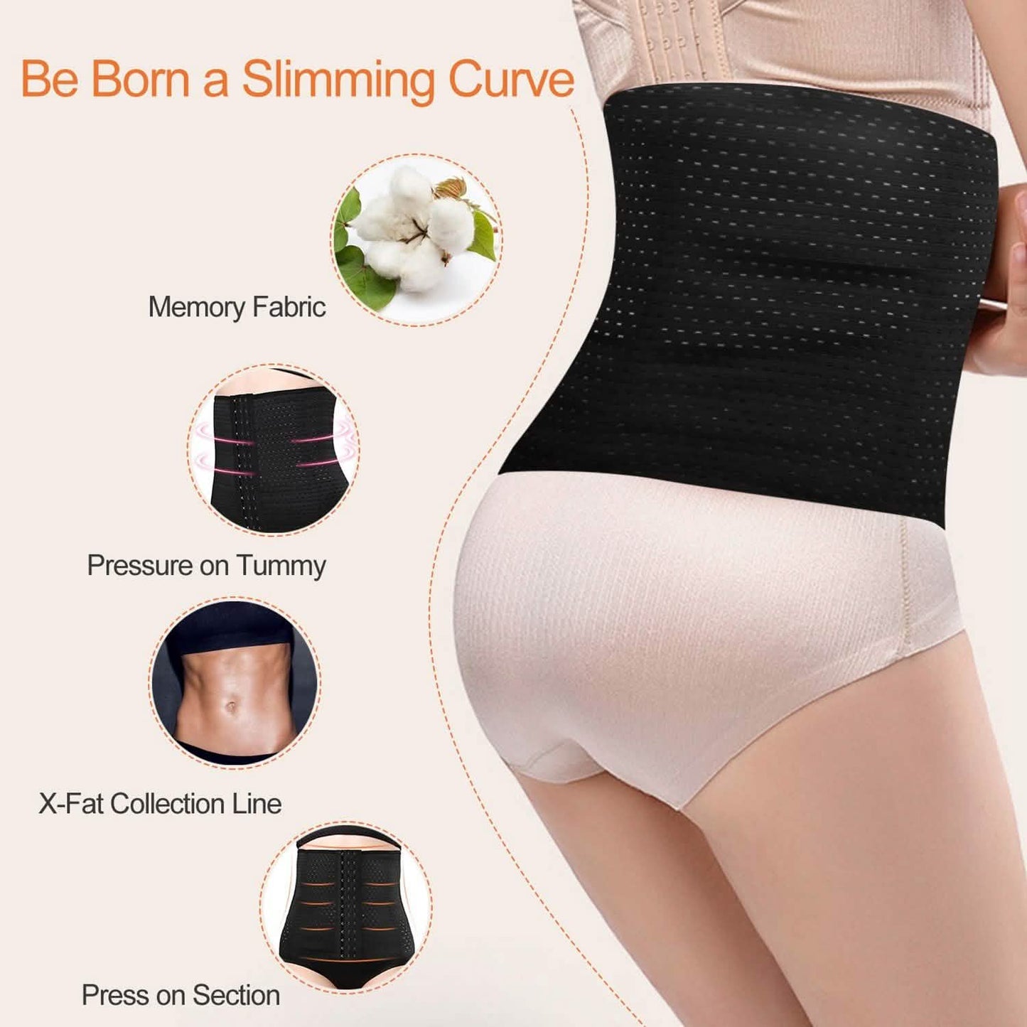 U-Shaped Slimming Waist Belt Body DailySale