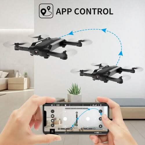 UDIRC Foldable RC Drone FPV WiFi Quadcopter w/ 720P HD Camera & 2 Batteries U73 DailySale