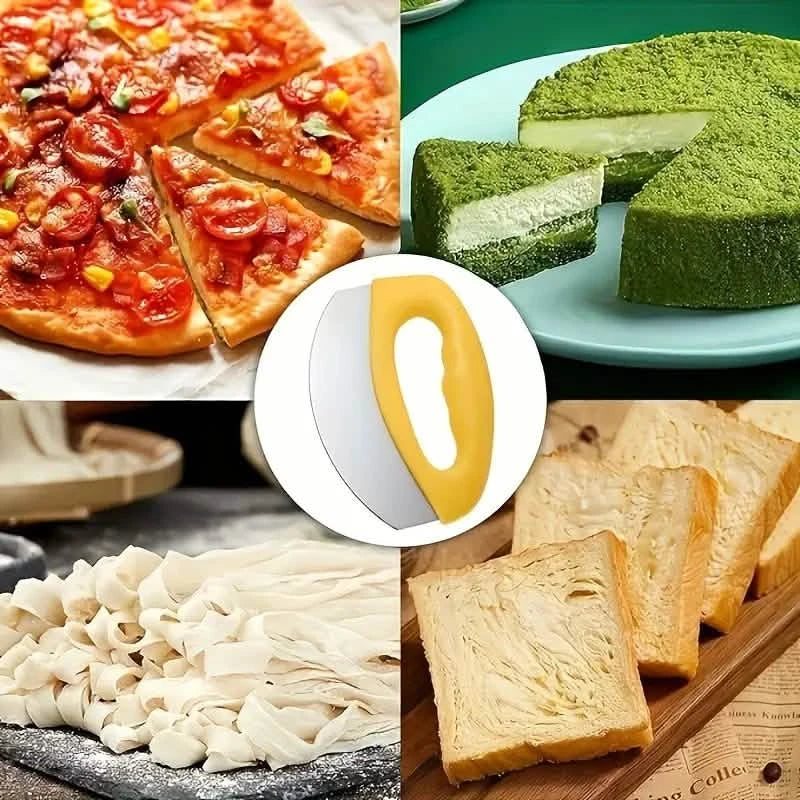 Ultra-Sharp Stainless Steel Pizza Cutter With Rocker Arm DailySale