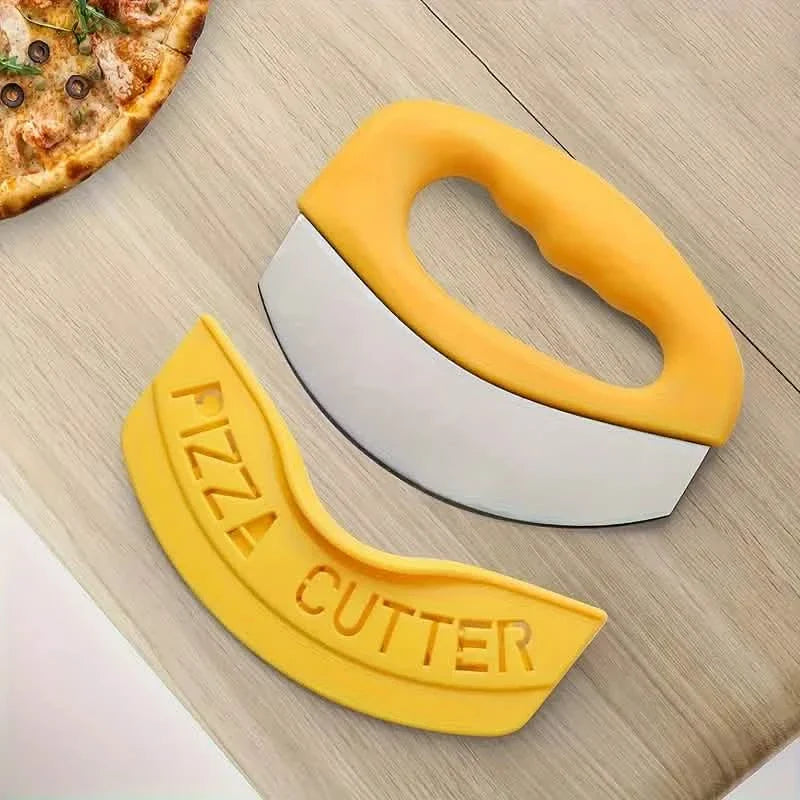 Ultra-Sharp Stainless Steel Pizza Cutter With Rocker Arm DailySale