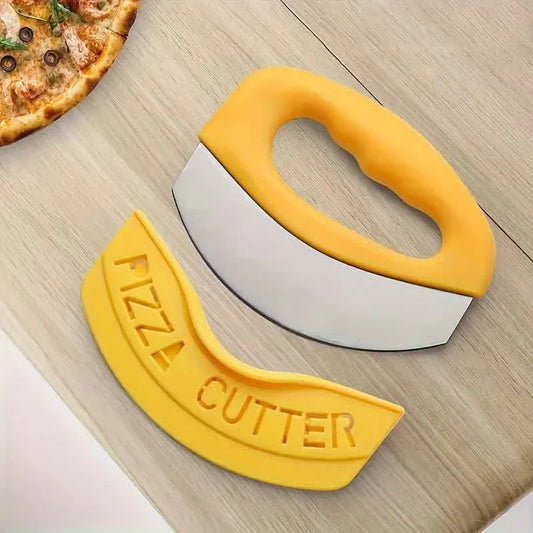 Ultra-Sharp Stainless Steel Pizza Cutter With Rocker Arm DailySale
