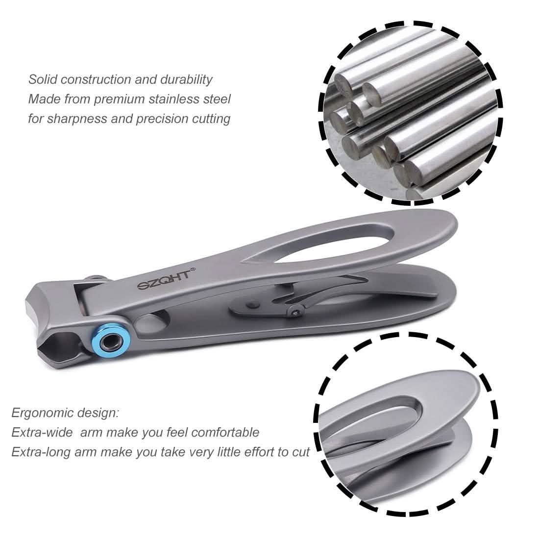 Ultra Wide Jaw Opening Nail Clippers Set DailySale