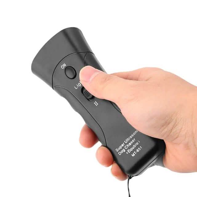 Ultrasonic Aggressive Animal Attacks Repeller Flashlight DailySale
