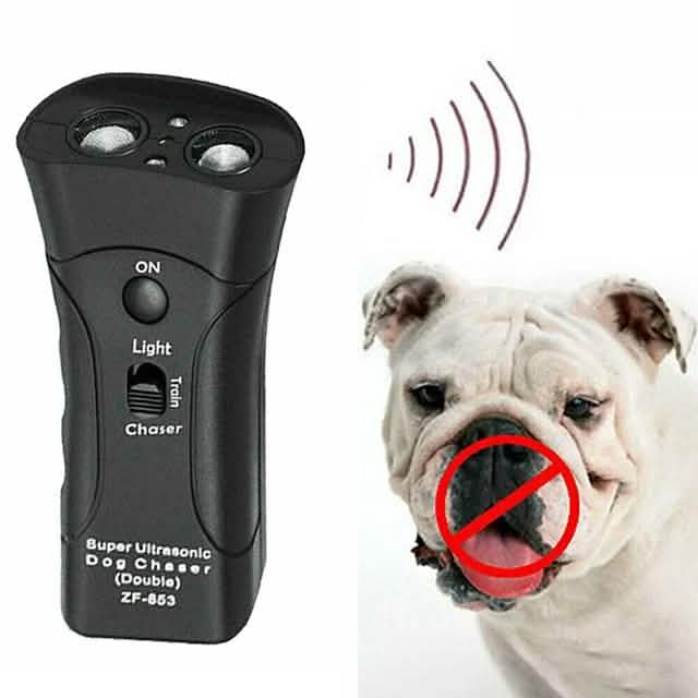 Ultrasonic Aggressive Animal Attacks Repeller Flashlight DailySale