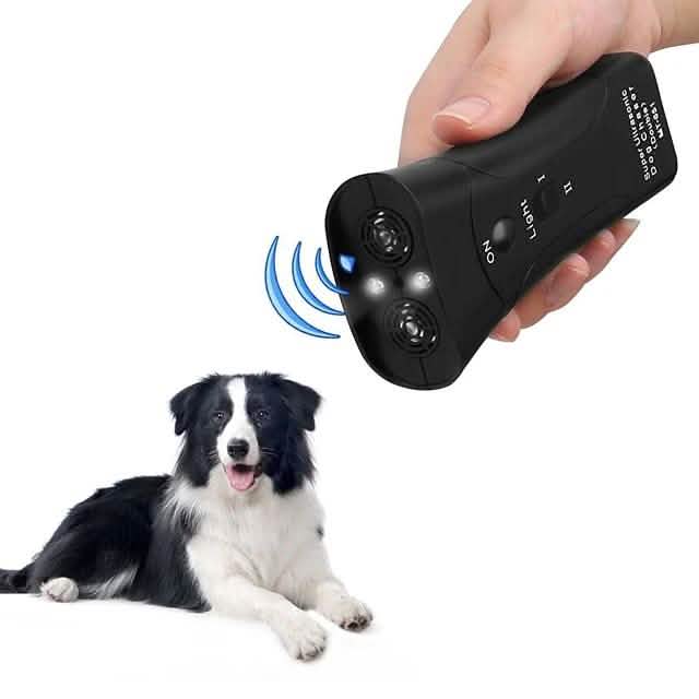 Ultrasonic Aggressive Animal Attacks Repeller Flashlight DailySale