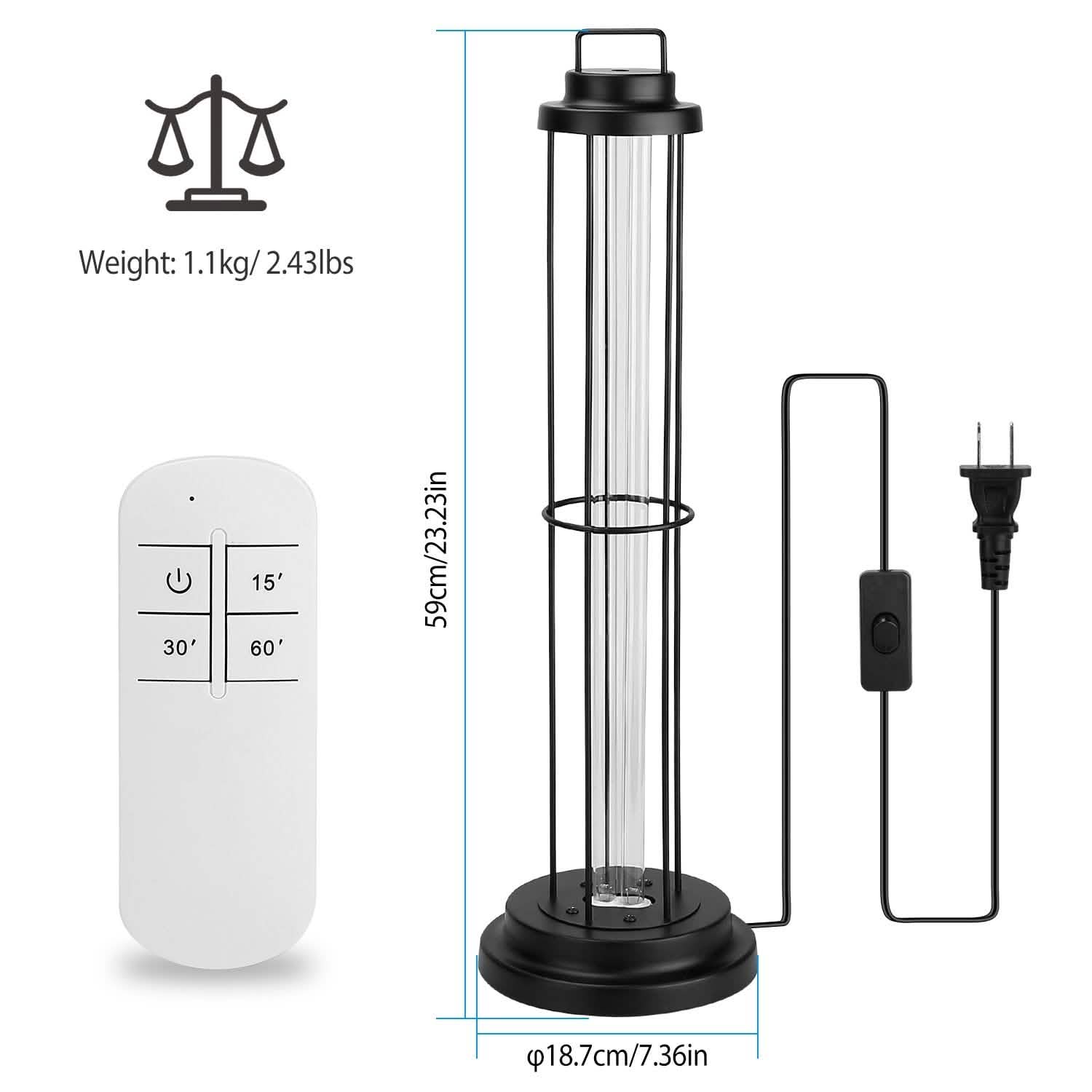 Ultraviolet Disinfection Sterilizer Tube Light DailySale