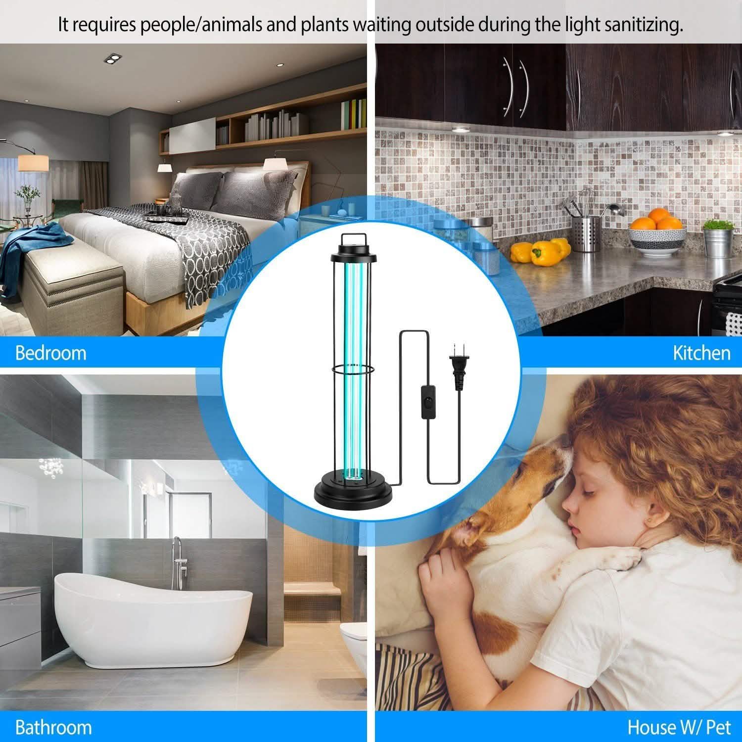 Ultraviolet Disinfection Sterilizer Tube Light DailySale