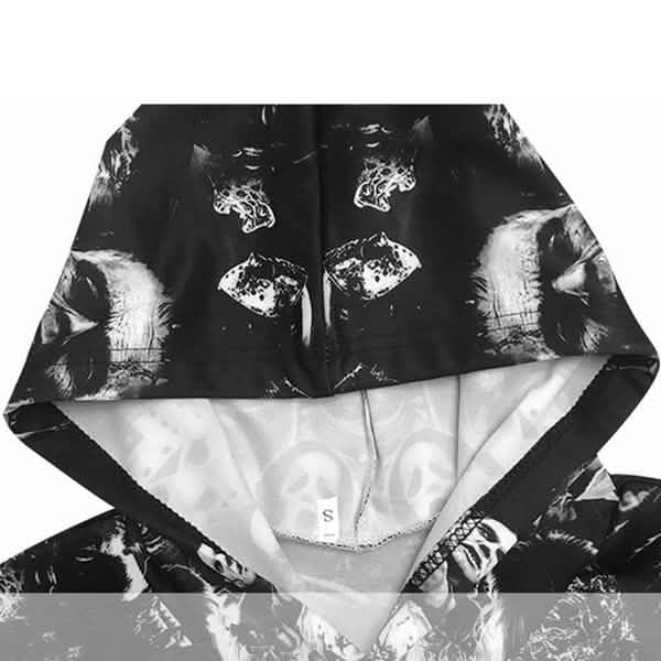 Unisex Characters Skull 3D Printed Hoodies DailySale