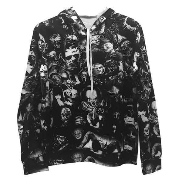 Unisex Characters Skull 3D Printed Hoodies DailySale