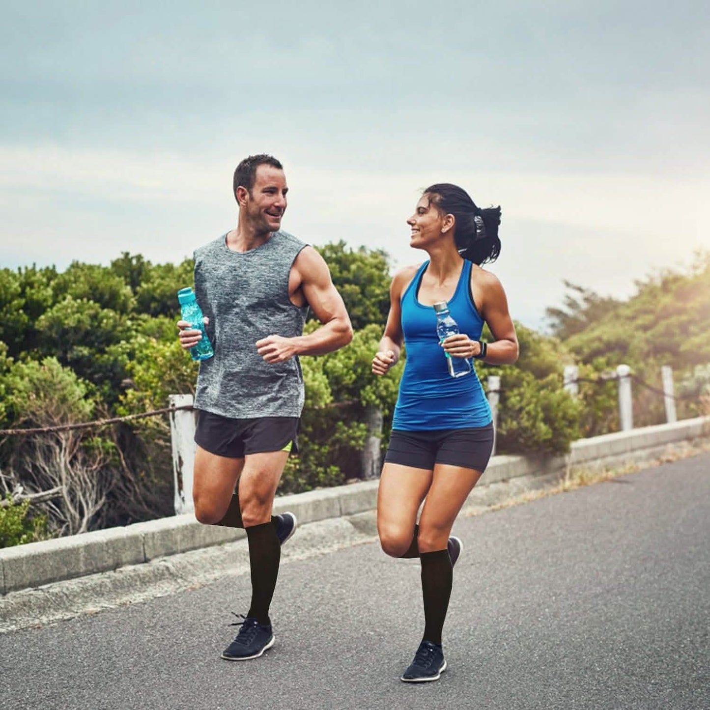 Unisex Copper Compression Socks DailySale