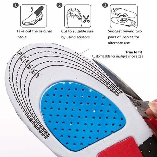 Unisex Gel Shoe Insoles DailySale