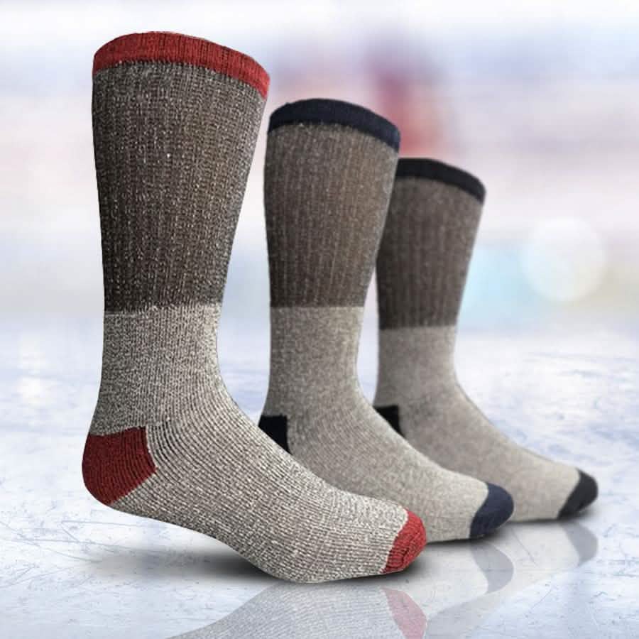 Unisex Insulated Thermal Cotton Cold Weather Crew Socks DailySale