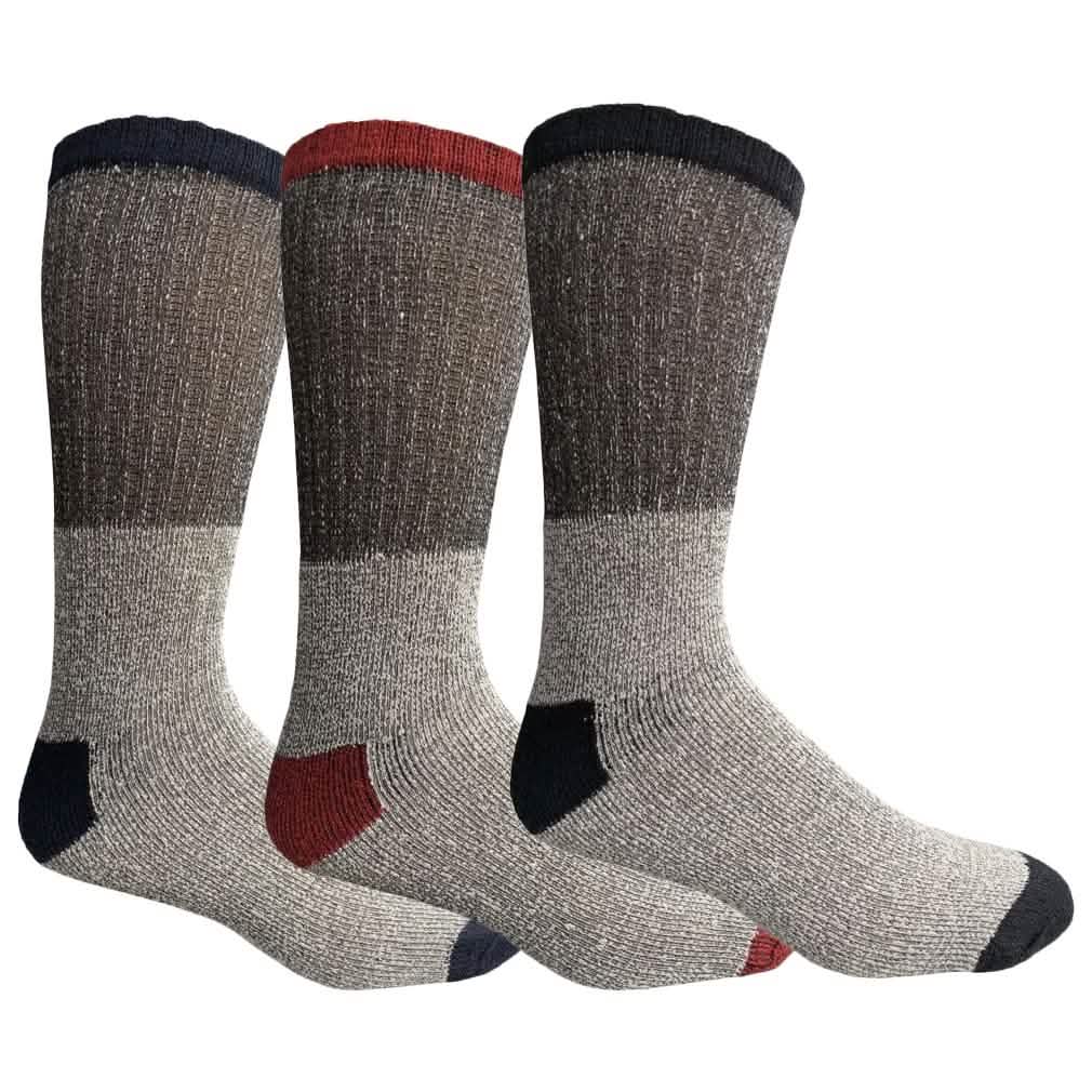 Unisex Insulated Thermal Cotton Cold Weather Crew Socks DailySale