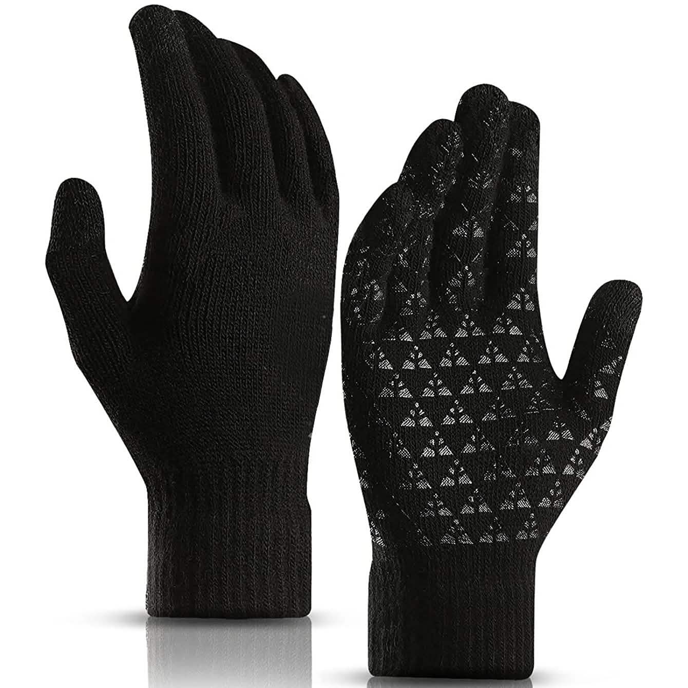Unisex Knit 360¬∞ Whole Palm Touchscreen Antislip Gloves DailySale