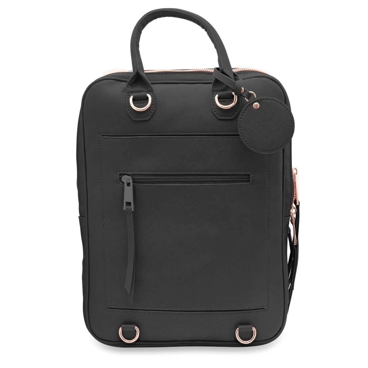 Unisex Super Soft Premium Vegan Leather Travel Backpack with 6 Compartment DailySale