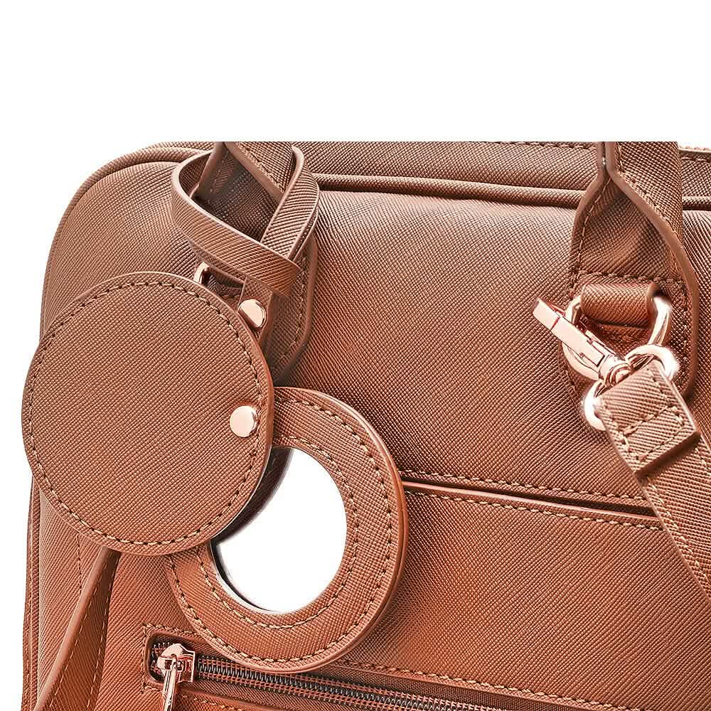 Unisex Super Soft Premium Vegan Leather Travel Backpack with 6 Compartment DailySale