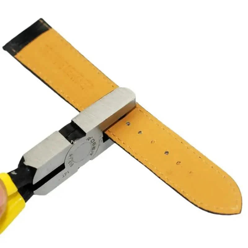 Universal 2.0mm Faux Leather Hole Punch Plier - Effortless Belt, Dog Collar, Shoe, and Craft Project Repair Tool DailySale