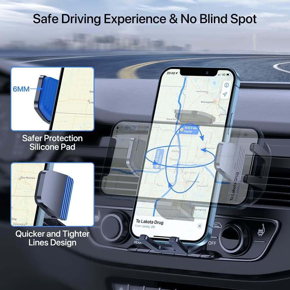 Universal 3-in-1 Car Phone Holder Mount DailySale