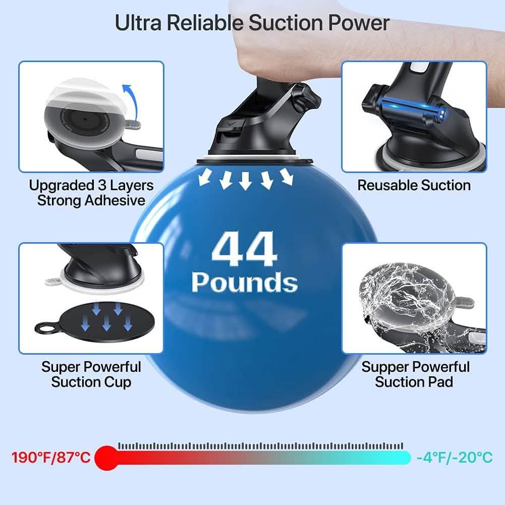 Universal 3-in-1 Car Phone Holder Mount DailySale