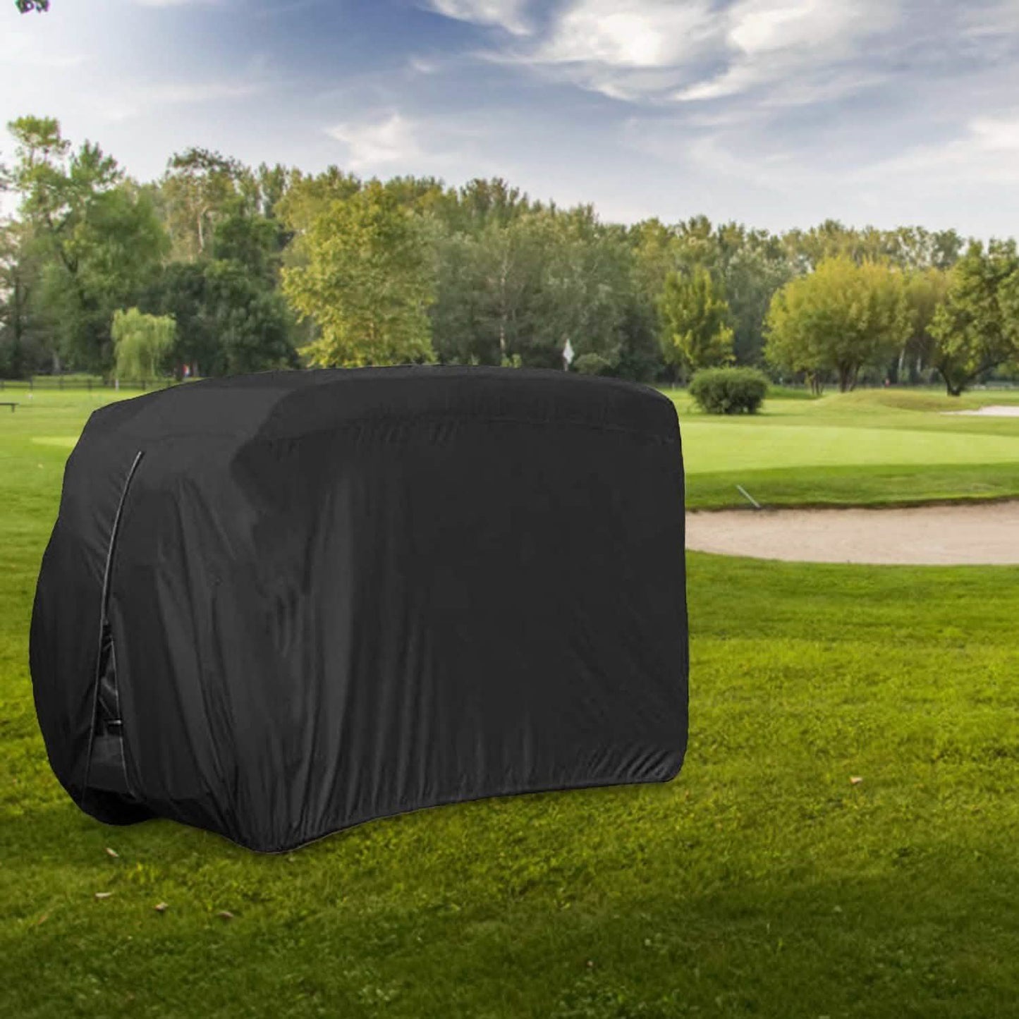 Universal 4 Passenger Golf Cart Cover 210D DailySale
