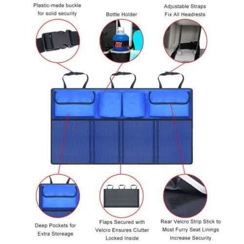 Universal Auto Car Organizer Trunk Back Seat Storage Bag DailySale