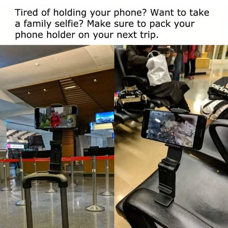 Universal in Flight Airplane Phone Holder Mount DailySale