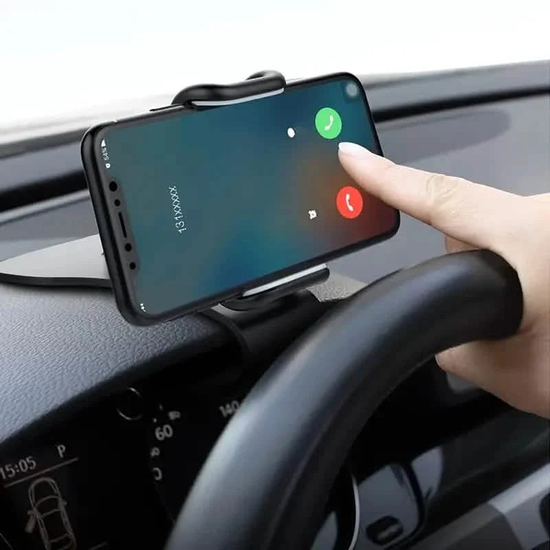 Universal Swivel Dashboard Cell Phone Holder - 360 Degree Adjustable Car Holder Clip DailySale