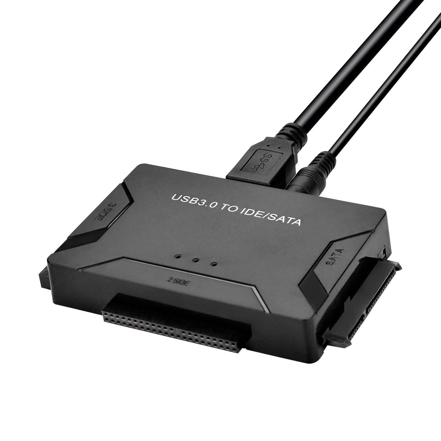 USB 3.0 to 2.5'' 3.5" IDE SATA Converter Adapter External Hard Drive Cable Kits DailySale