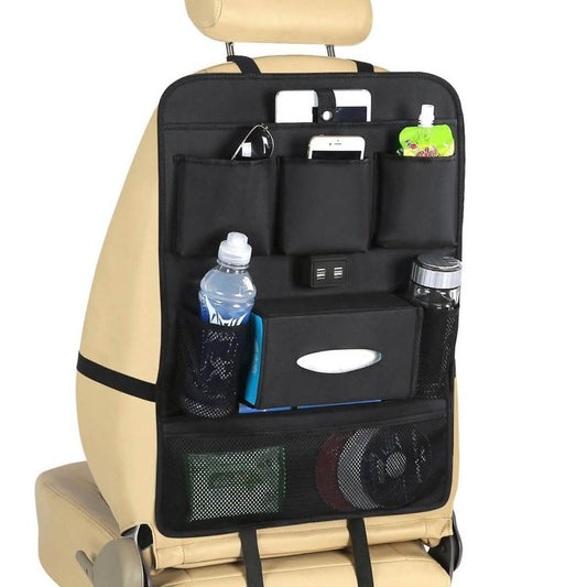 USB Car Phone Charger Back Seat Organizer DailySale