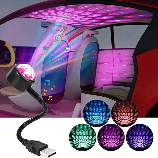USB Music Rhythm Magic Stage Effect Projection Lamp DailySale