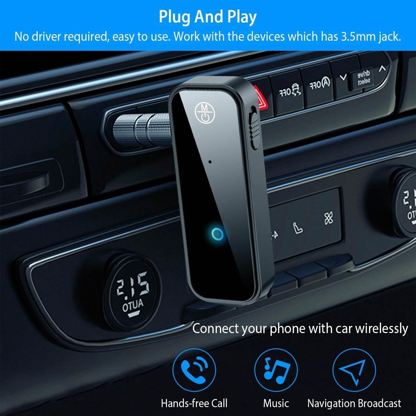 USB Wireless v5.0 Transmitter Receiver DailySale