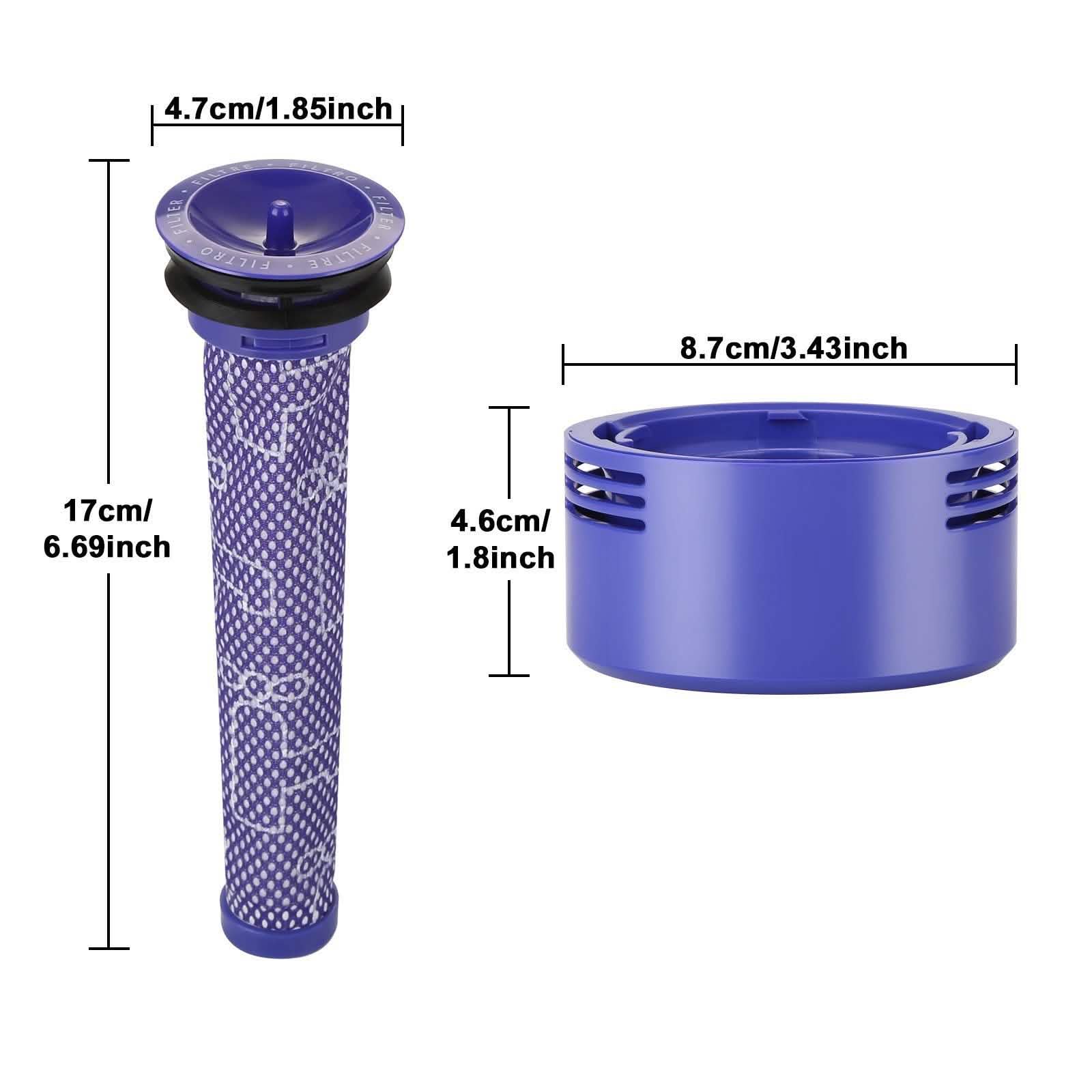 Vacuum Replacement Post Pre Motor HEPA Filters Kit DailySale