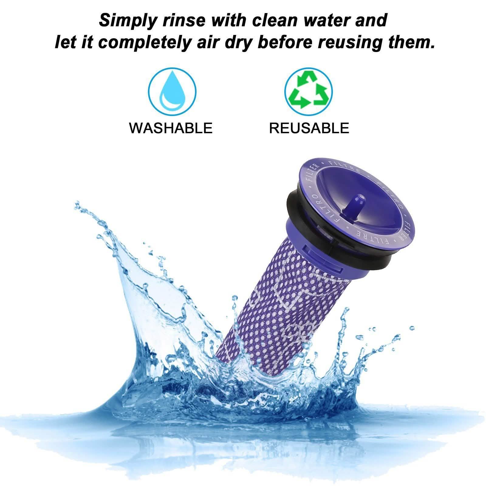 Vacuum Replacement Post Pre Motor HEPA Filters Kit DailySale