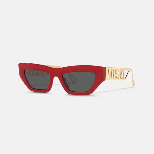Versace 90s Vintage Logo Cat-Eye Sunglasses (Refurbished) DailySale