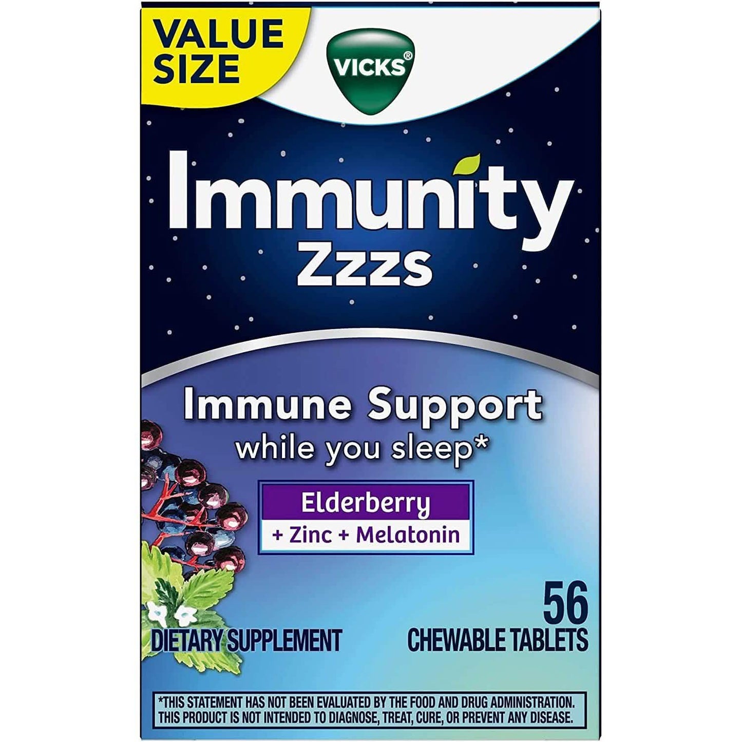 Vicks Immunity Zzzs Immune Support While You Sleep DailySale