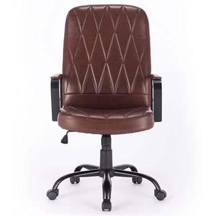 VinMax Office PU Leather Office Chairs – Brown DailySale