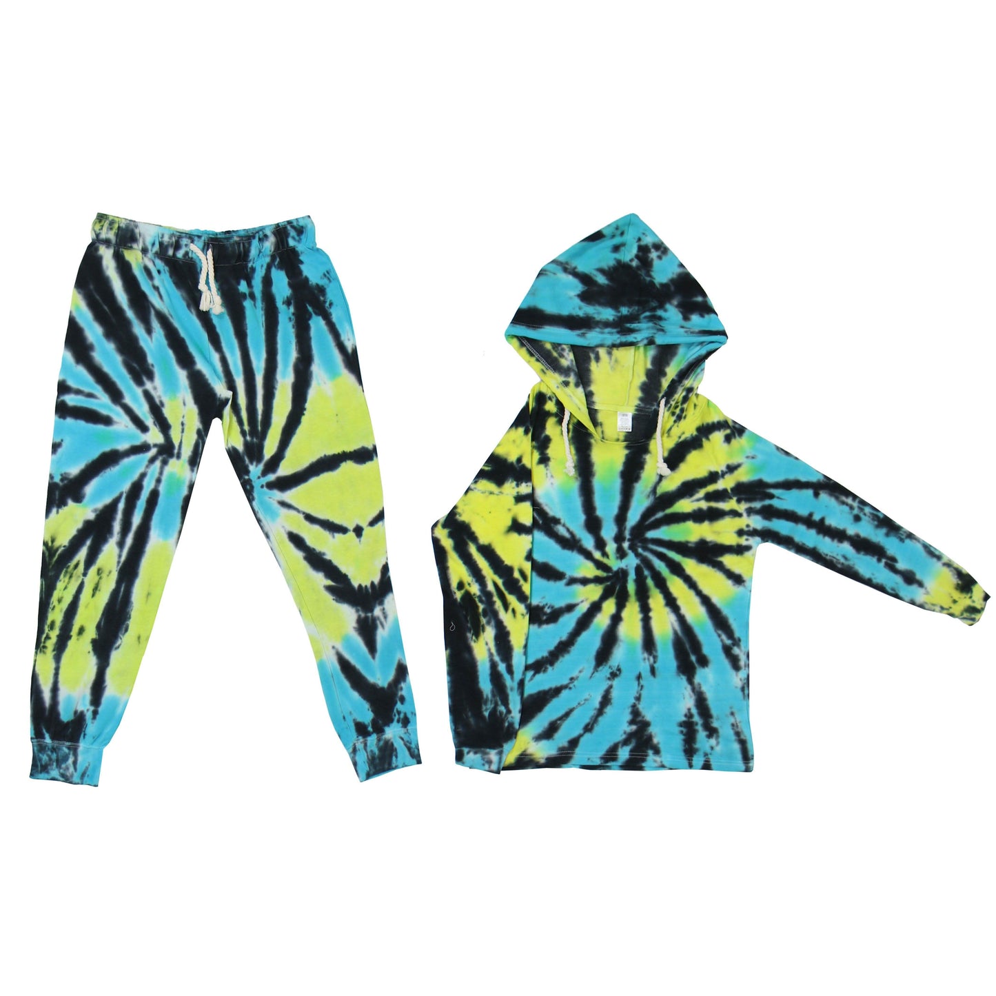 Vintage Tie-Dye Hoodie and Jogger Sets DailySale